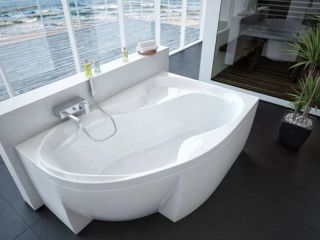 Акриловая ванна Aquatek Вега VEG170-0000083 170х105 см правая с фронтальным экраном сборно-разборный сварной каркас